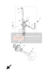 1YU134180000, Tubetto Olio           FLY-ONE, Yamaha, 1